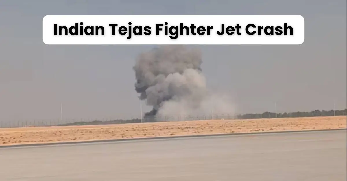 Indian Tejas Fighter Jet Crash