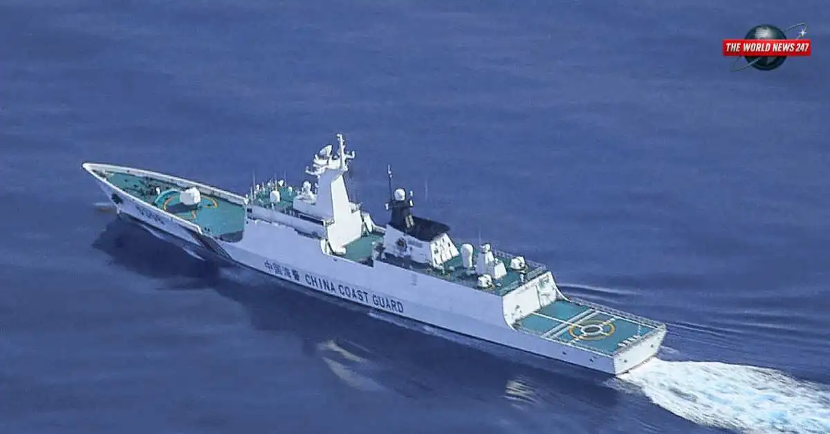 Chinese Coast Guard patrols