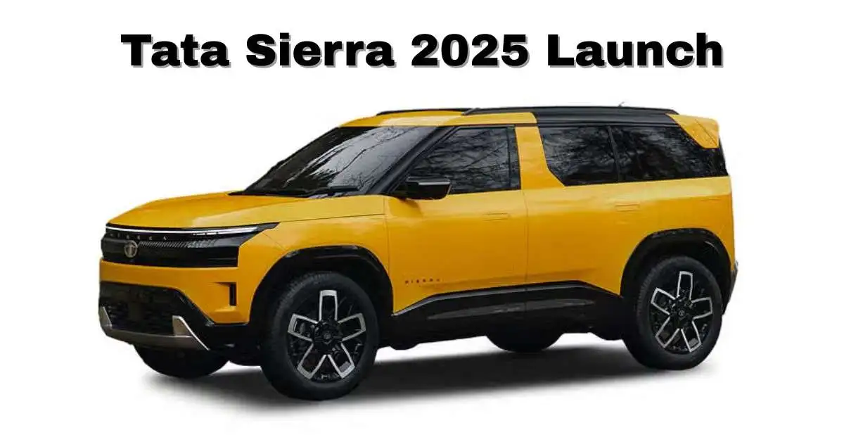 Tata Sierra 2025 Launch