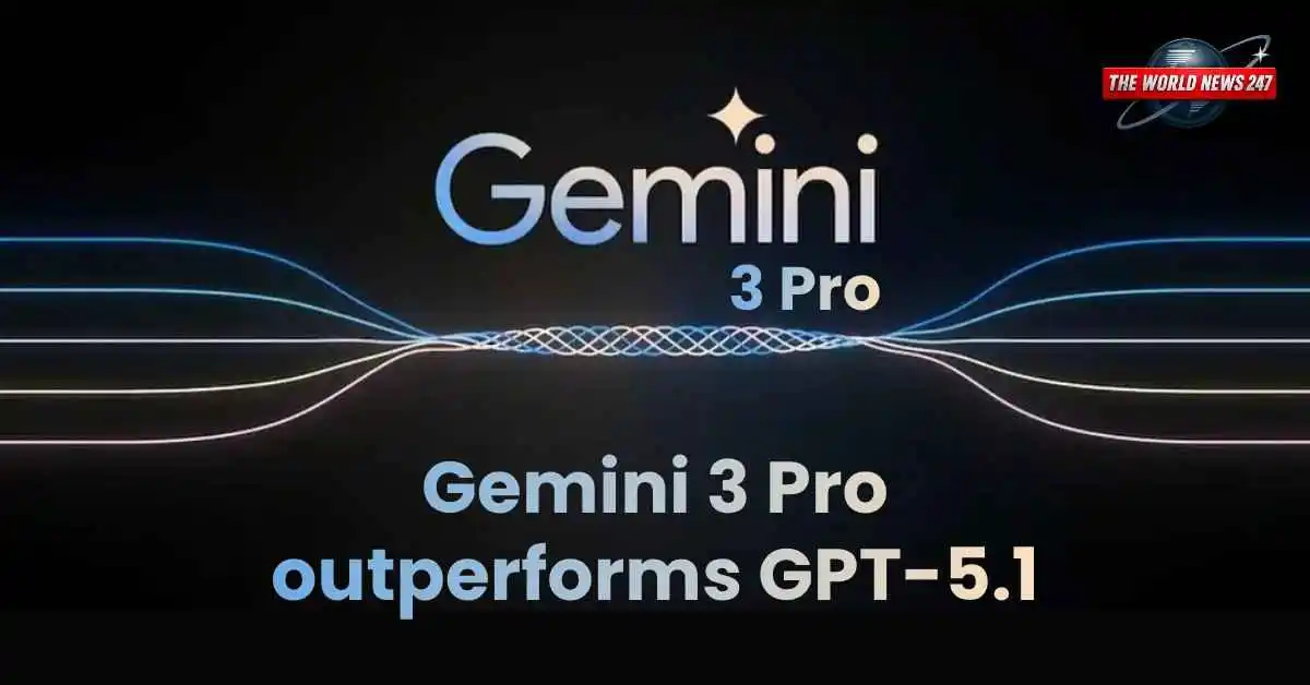 Gemini 3 Pro outperforming GPT-5.1