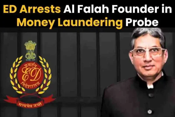 ED arrests Al Falah founder