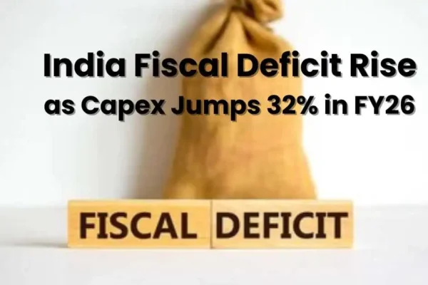 India fiscal deficit rise