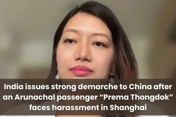 India issues strong demarche