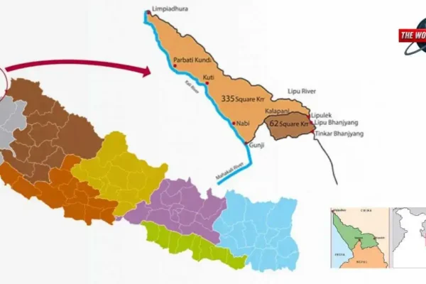 Nepal revised map dispute