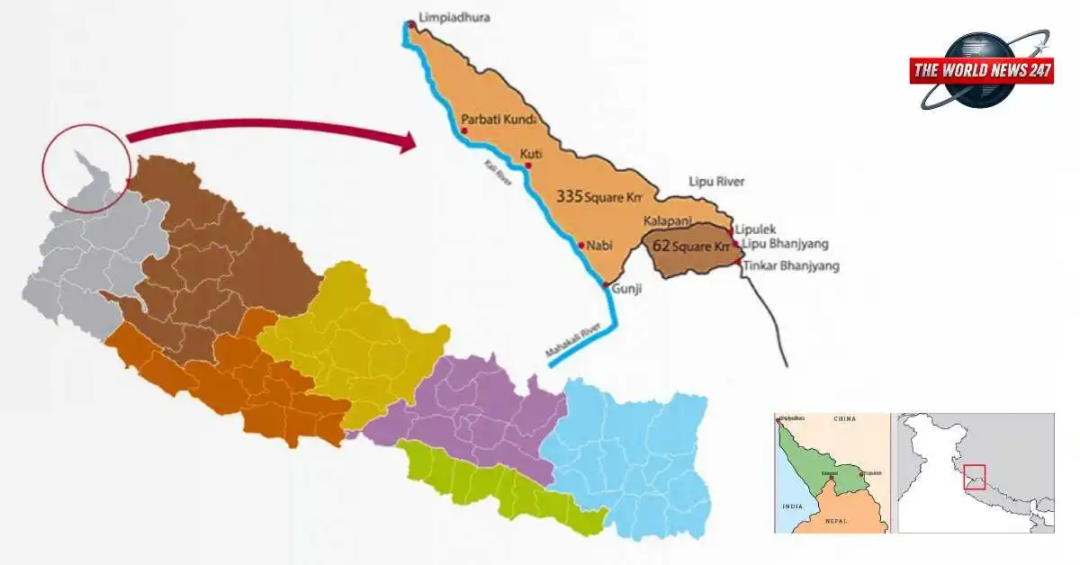Nepal revised map dispute