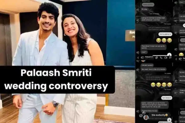 Palaash Smriti wedding controversy