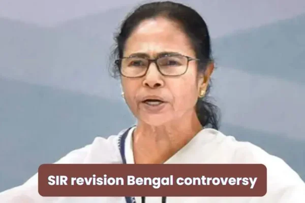 SIR revision Bengal controversy
