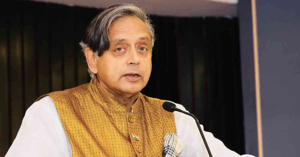 Shashi Tharoor Praises Trump