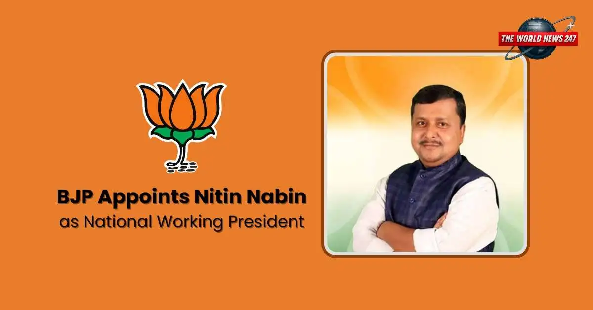 BJP appoints Nitin Nabin