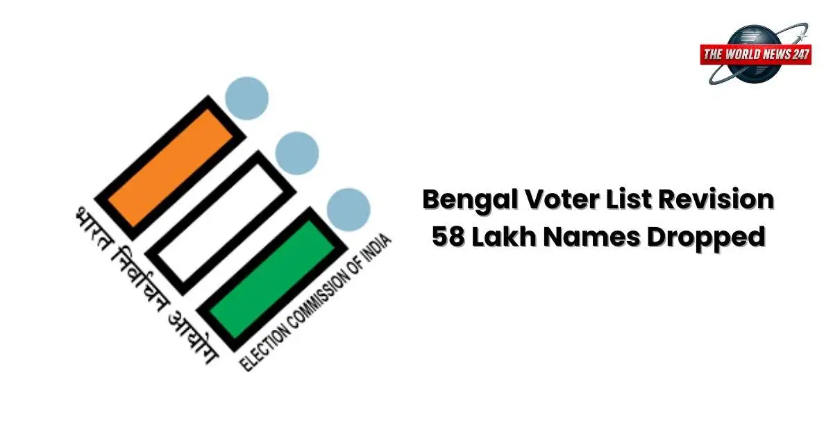 Bengal Voter List Revision 58 Lakh Names Dropped