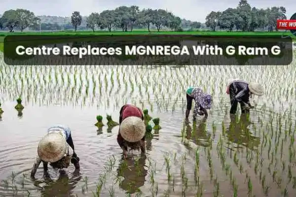 MGNREGA replaced by G Ram G