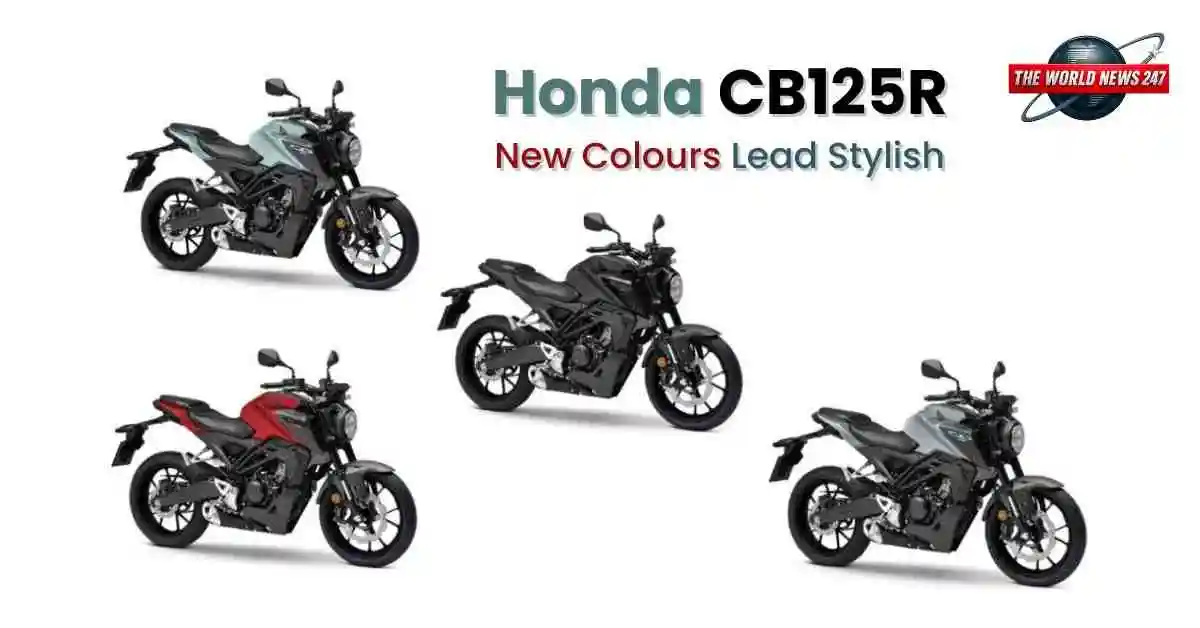Honda CB125R new colours