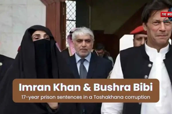 Imran Khan and Bushra Bibi
