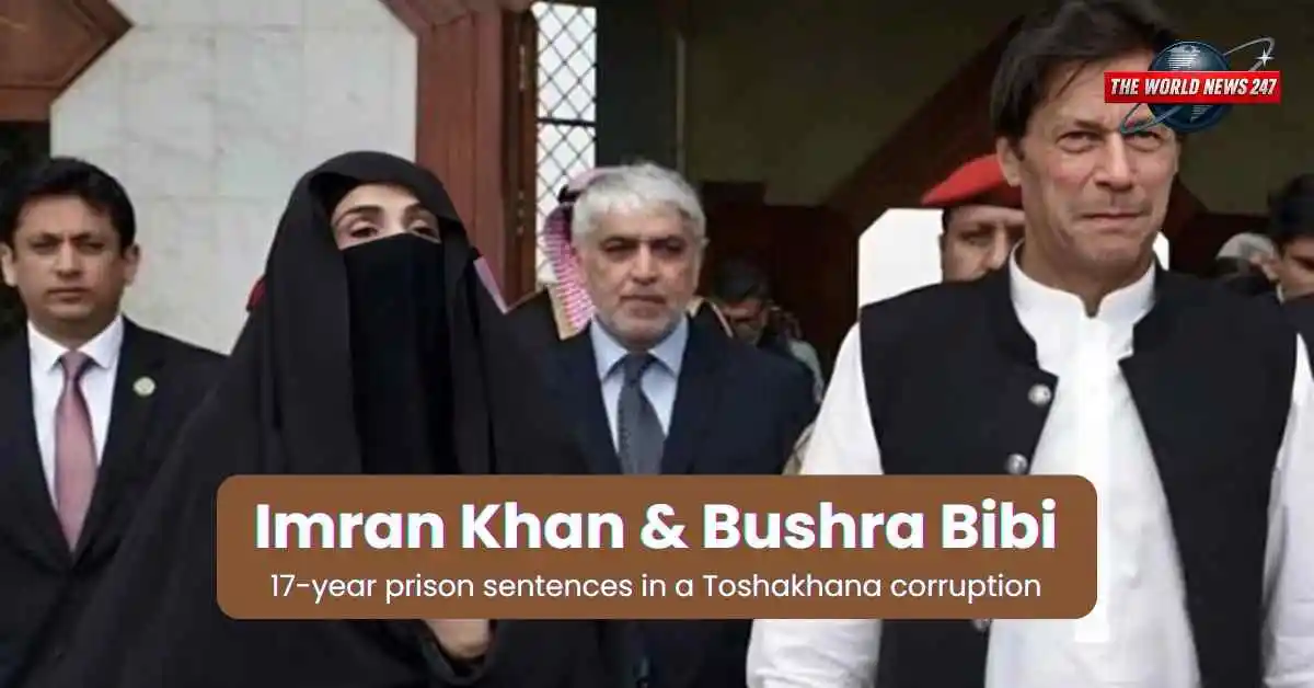 Imran Khan and Bushra Bibi