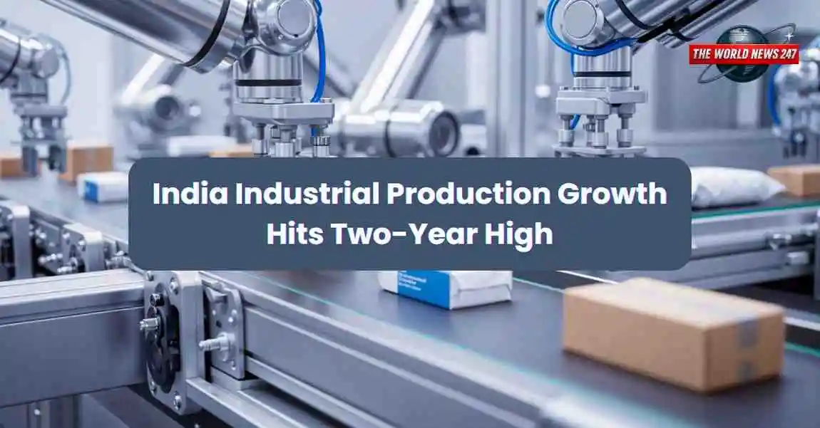 India industrial production growth