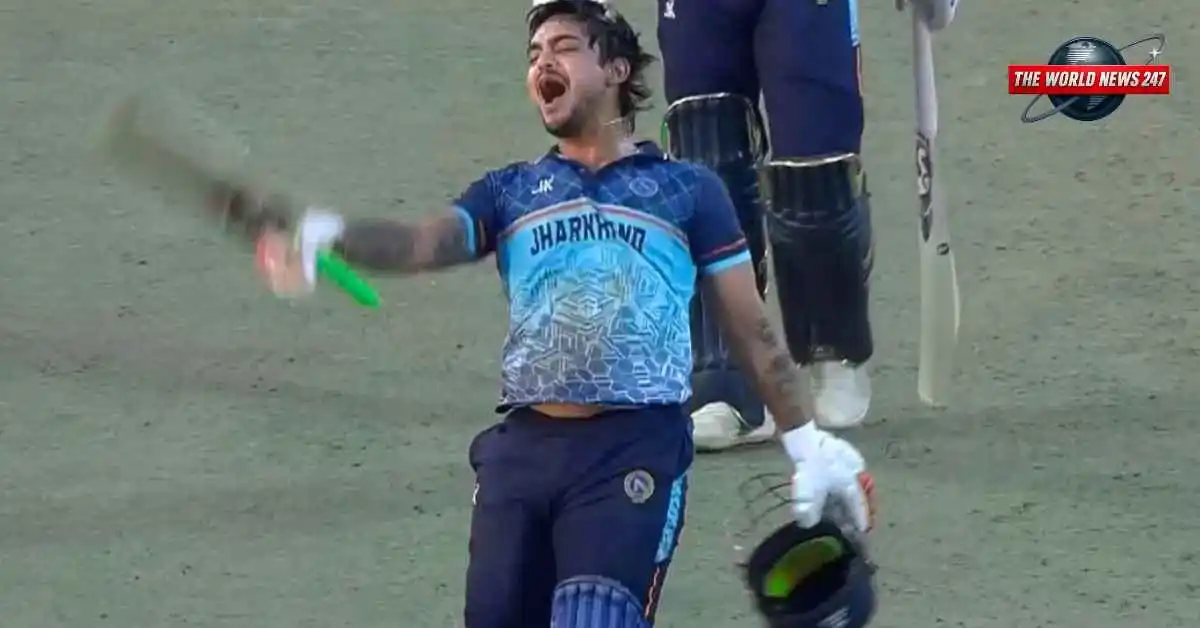 Ishan Kishan Century Jharkhand
