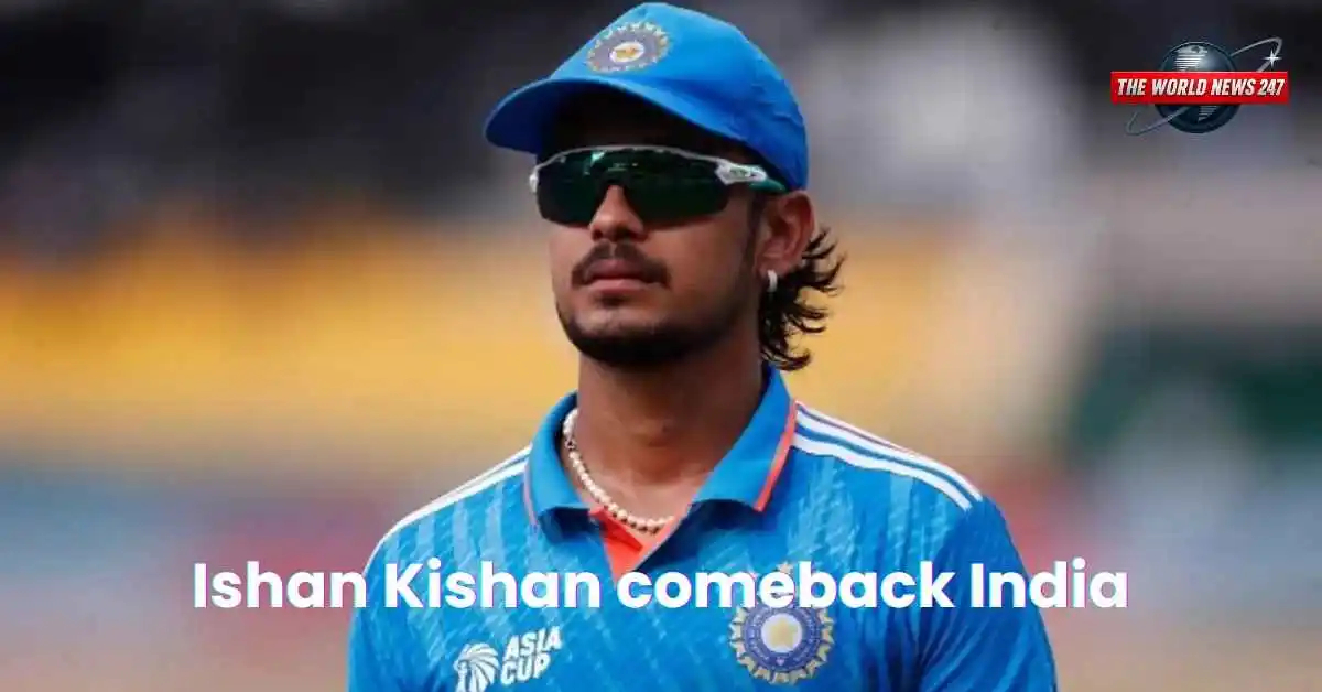 Ishan Kishan comeback India