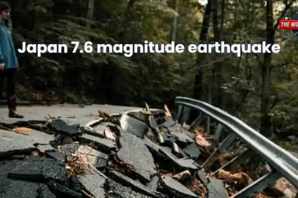 Japan 7.6 magnitude earthquake