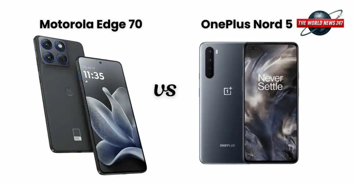 Motorola Edge 70 vs OnePlus Nord 5