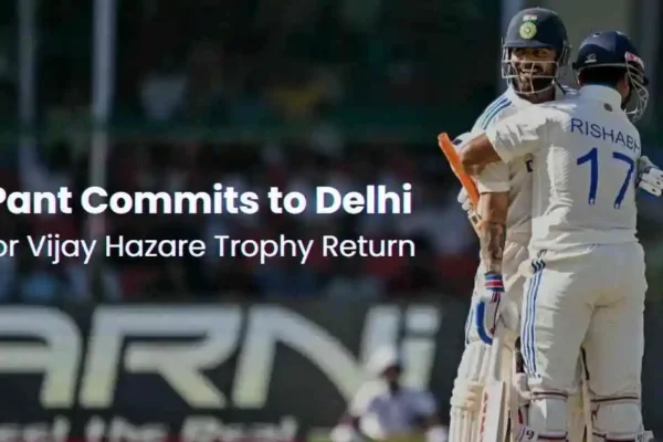 Pant commits to Delhi