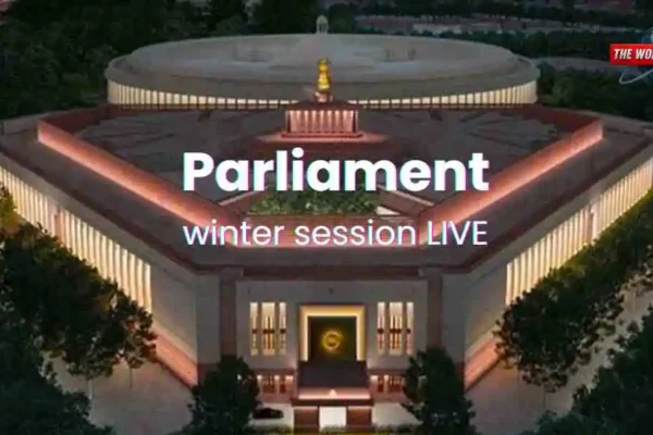 Parliament winter session LIVE