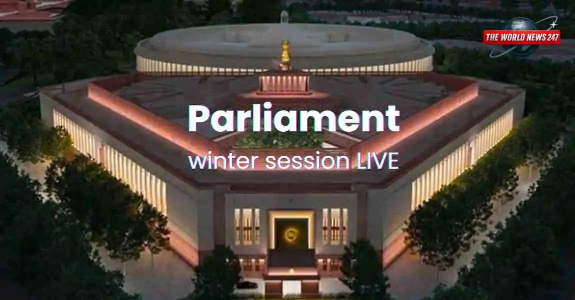 Parliament winter session LIVE