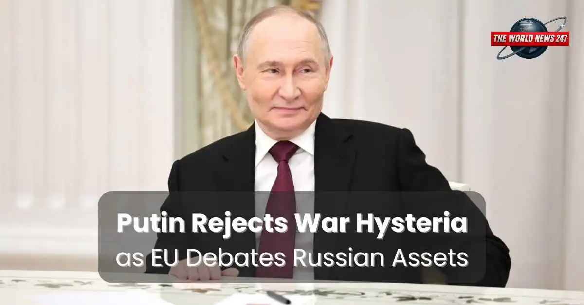 Putin dismisses war hysteria
