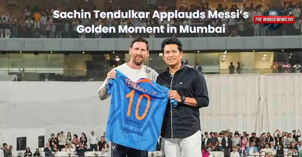 Sachin Tendulkar praises Messi