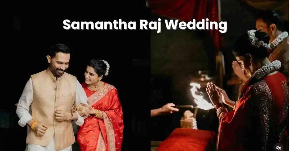 Samantha Raj wedding