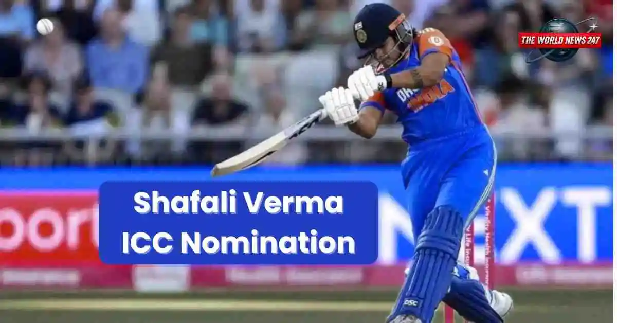 Shafali Verma ICC Nomination