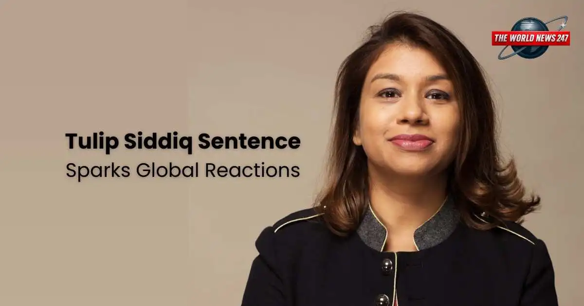 Tulip Siddiq sentence