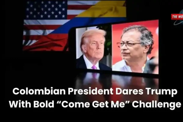 Colombian president dares Trump