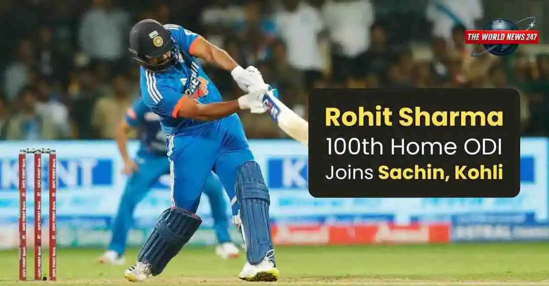 Rohit Sharma 100th ODI