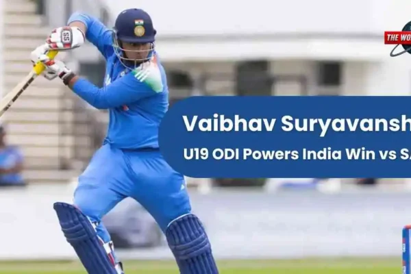 Vaibhav Suryavanshi U19 ODI