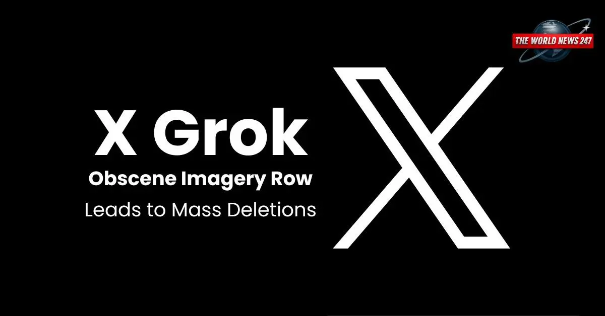 X Grok obscene imagery